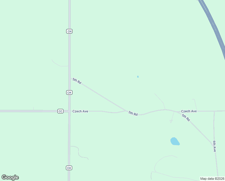 map of restaurants, bars, coffee shops, grocery stores, and more near W12790 5th Road in Coloma