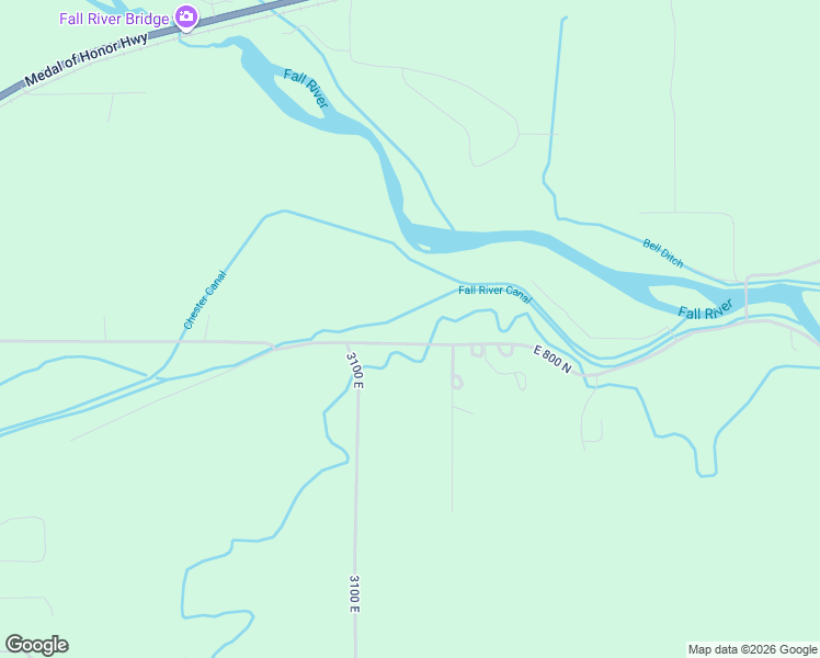 map of restaurants, bars, coffee shops, grocery stores, and more near 3111 East 800 North in Chester