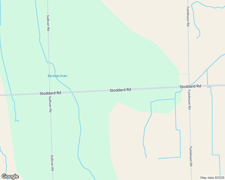 map of restaurants, bars, coffee shops, grocery stores, and more near 2705 Stoddard Road in Kinde
