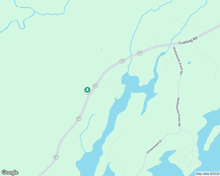 map of restaurants, bars, coffee shops, grocery stores, and more near 21 Back River Lane in Friendship