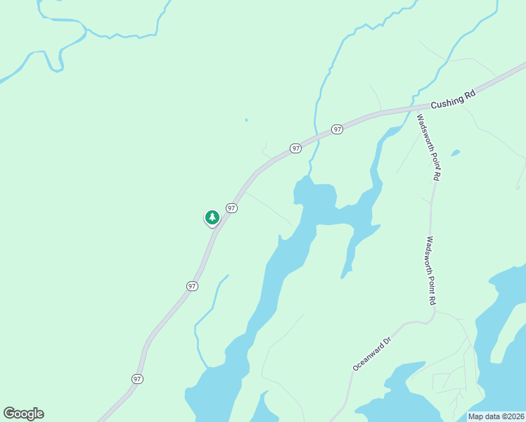 map of restaurants, bars, coffee shops, grocery stores, and more near 21 Back River Lane in Friendship