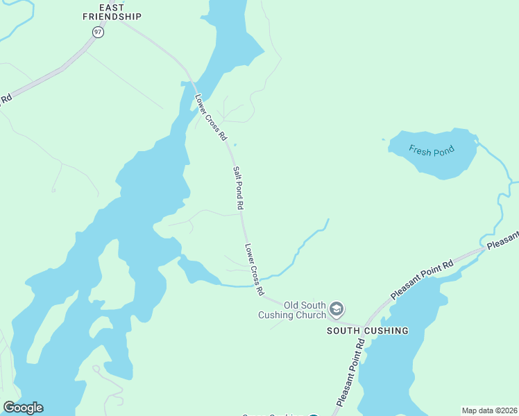 map of restaurants, bars, coffee shops, grocery stores, and more near 88 Salt Pond Road in Cushing