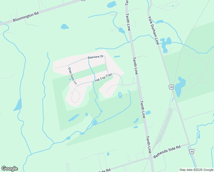 map of restaurants, bars, coffee shops, grocery stores, and more near 11 Sleepy Hollow Lane in Whitchurch-Stouffville