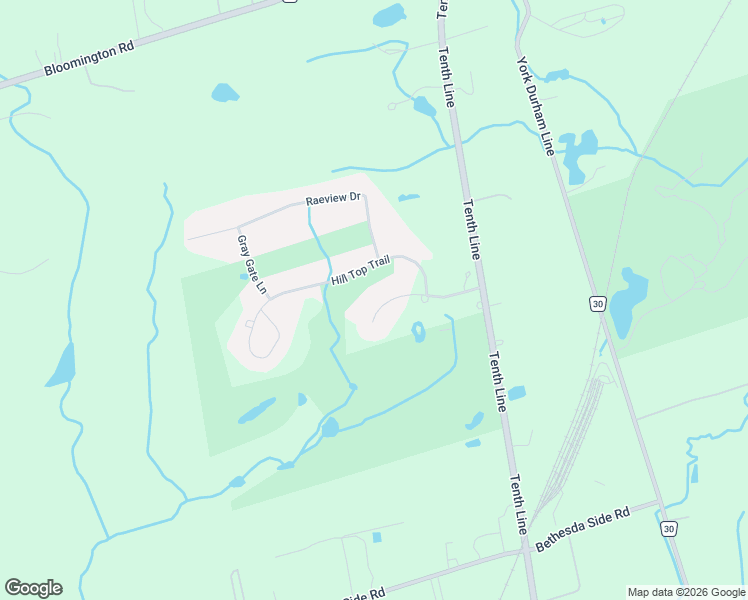 map of restaurants, bars, coffee shops, grocery stores, and more near 11 Sleepy Hollow Lane in Whitchurch-Stouffville