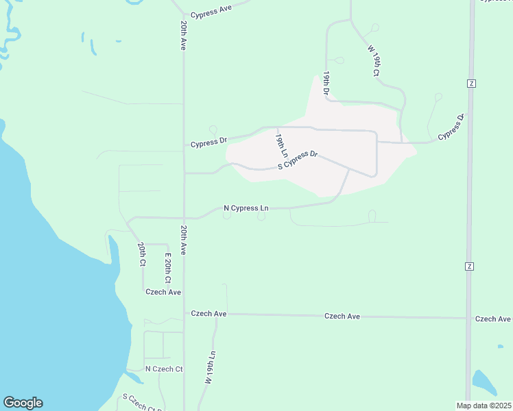 map of restaurants, bars, coffee shops, grocery stores, and more near 1974 Cypress Lane in Arkdale