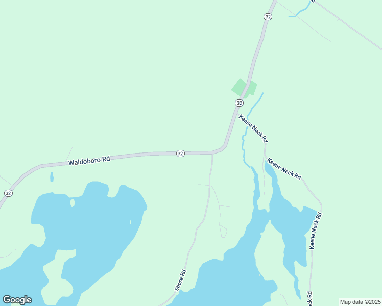 map of restaurants, bars, coffee shops, grocery stores, and more near 803 Waldoboro Road in Bremen