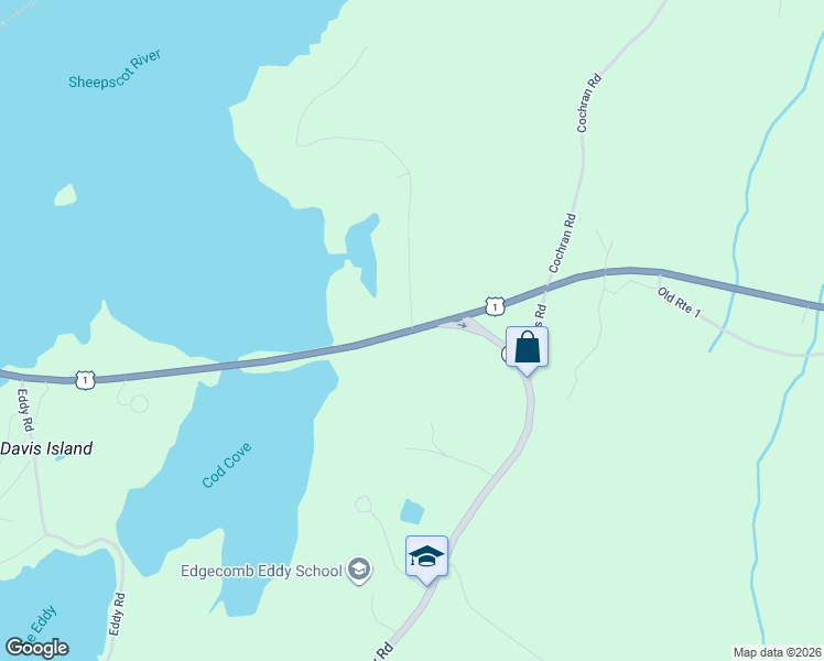 map of restaurants, bars, coffee shops, grocery stores, and more near 2 Englebrekt Road in Edgecomb