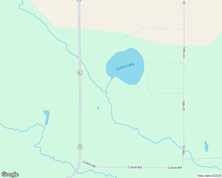 map of restaurants, bars, coffee shops, grocery stores, and more near W10993 South Curtis Lake Lane in Coloma