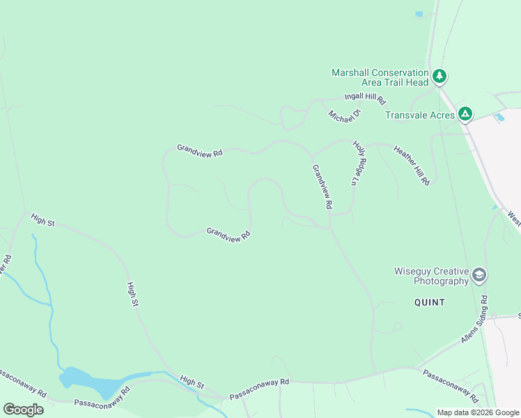 map of restaurants, bars, coffee shops, grocery stores, and more near 47 Madeline Way in Conway
