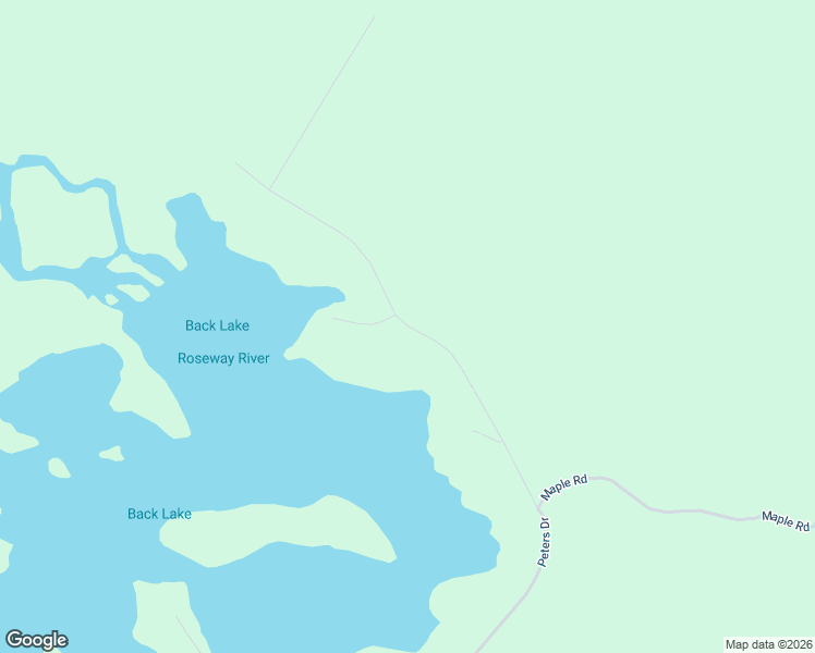 map of restaurants, bars, coffee shops, grocery stores, and more near Peters Drive in Shelburne