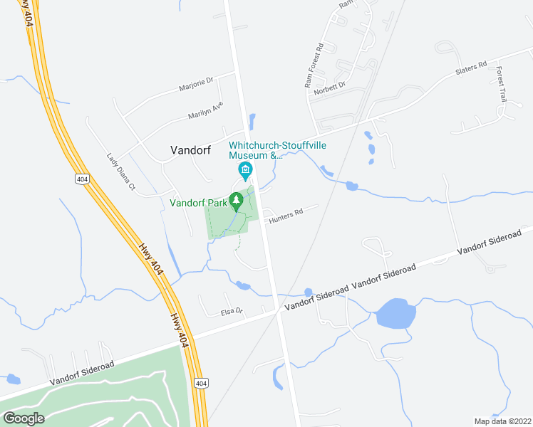 map of restaurants, bars, coffee shops, grocery stores, and more near 14685 Woodbine Avenue in Gormley