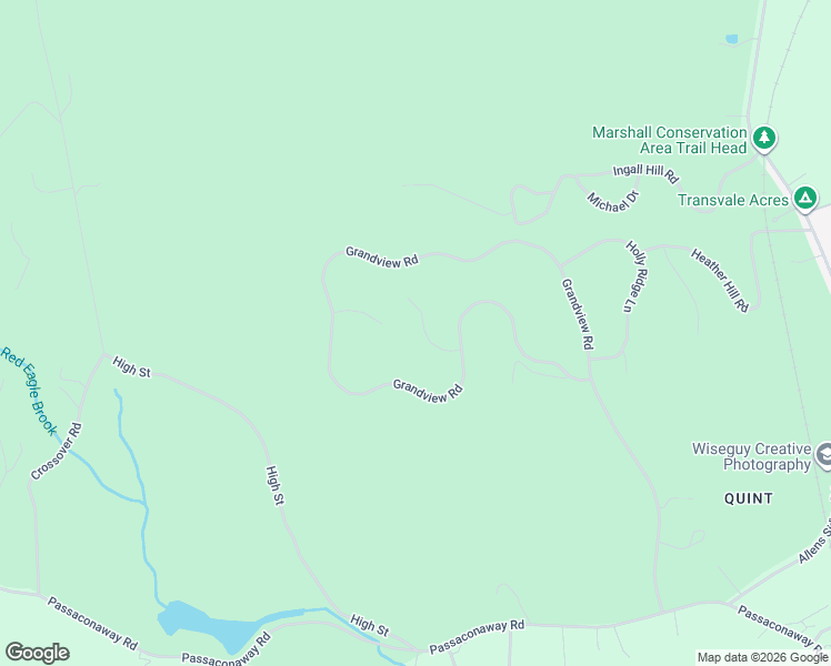 map of restaurants, bars, coffee shops, grocery stores, and more near 47 Madeline Way in Conway