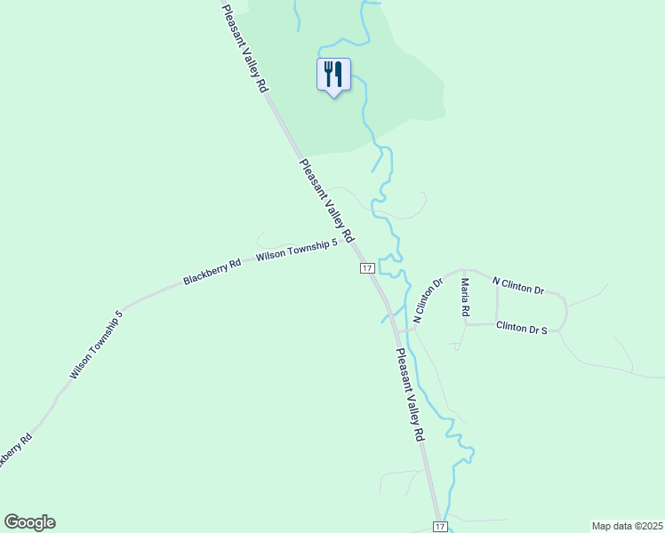 map of restaurants, bars, coffee shops, grocery stores, and more near 23022 Blackberry Road in Winona
