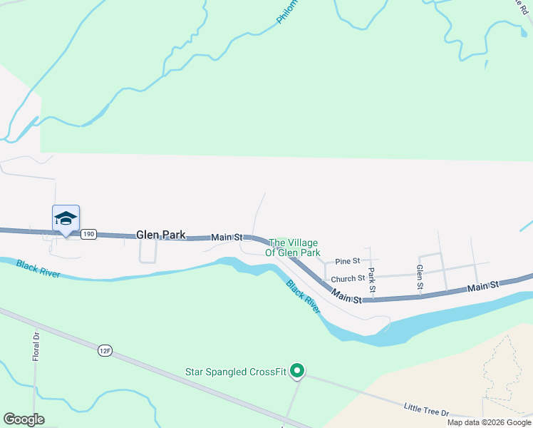 map of restaurants, bars, coffee shops, grocery stores, and more near 106 Reeves Street in Watertown