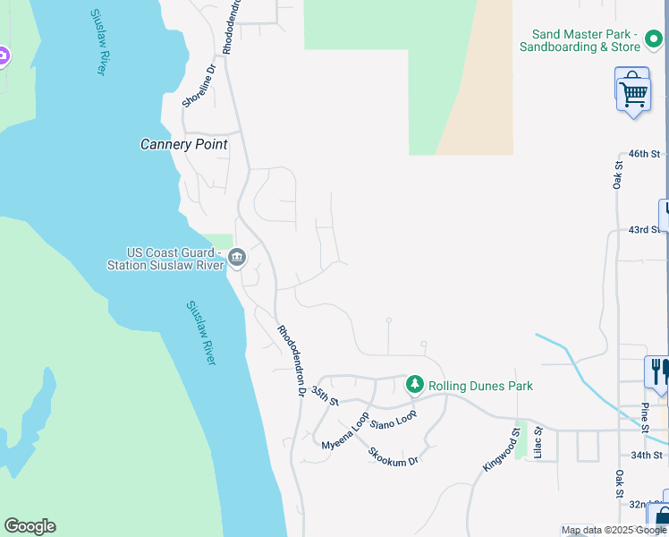 map of restaurants, bars, coffee shops, grocery stores, and more near 560 Tournament Drive in Florence