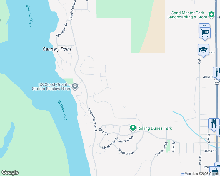 map of restaurants, bars, coffee shops, grocery stores, and more near 560 Tournament Drive in Florence