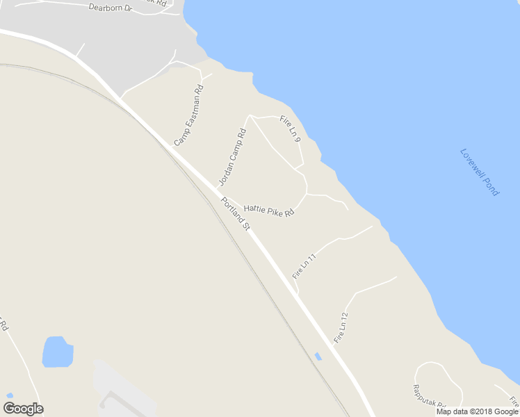 map of restaurants, bars, coffee shops, grocery stores, and more near Hattie Pike Road in Fryeburg