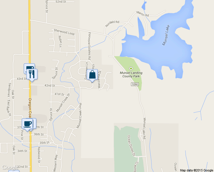 map of restaurants, bars, coffee shops, grocery stores, and more near 327 Southridge Drive in Florence