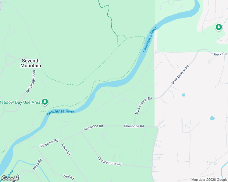 map of restaurants, bars, coffee shops, grocery stores, and more near 60652 River Bend Drive in Bend