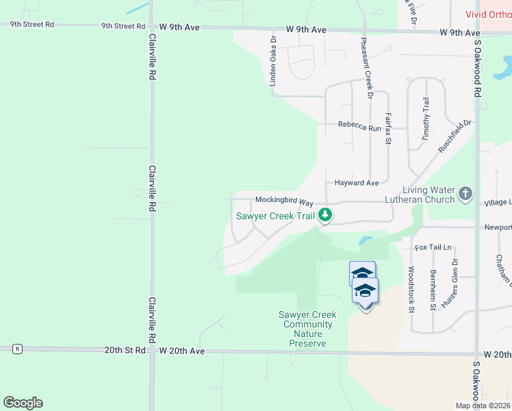 map of restaurants, bars, coffee shops, grocery stores, and more near 1580 Cloe Jude Drive in Oshkosh