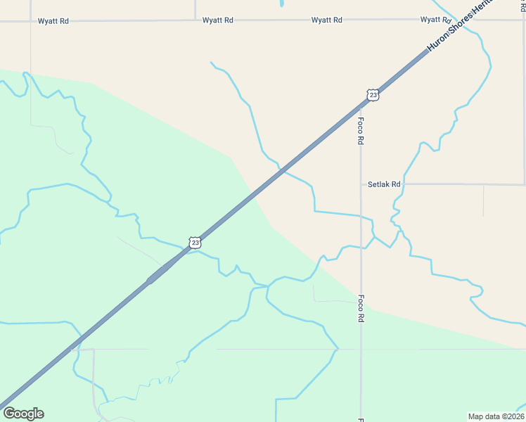 map of restaurants, bars, coffee shops, grocery stores, and more near 3113 West Huron Road in Standish