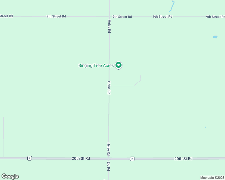 map of restaurants, bars, coffee shops, grocery stores, and more near 3098 Heise Road in Omro