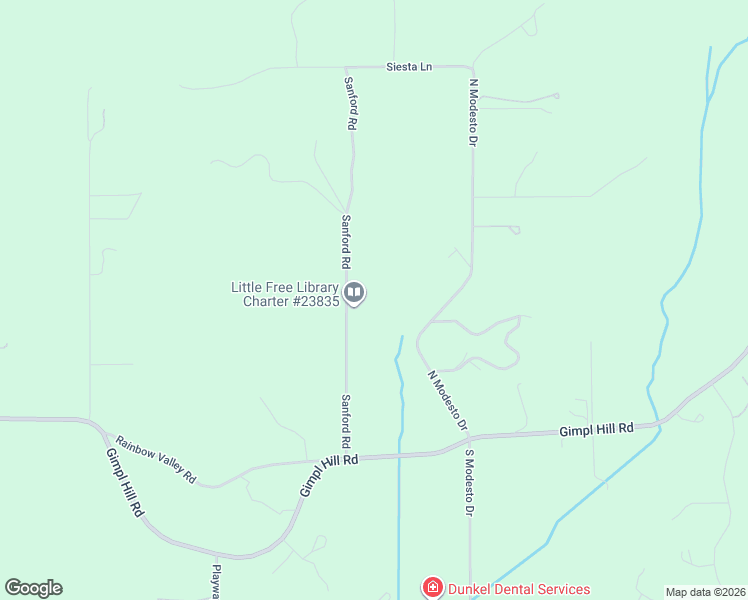 map of restaurants, bars, coffee shops, grocery stores, and more near 86335 Sanford Road in Eugene