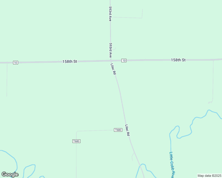 map of restaurants, bars, coffee shops, grocery stores, and more near 15690 Lilac Road in Mapleton