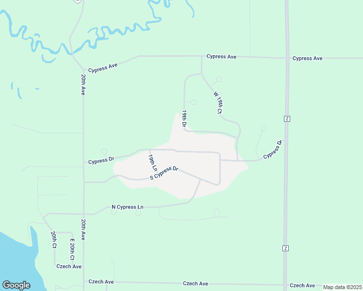 map of restaurants, bars, coffee shops, grocery stores, and more near 1739 19th Drive in Arkdale
