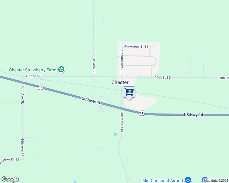 map of restaurants, bars, coffee shops, grocery stores, and more near 1107 Chester Avenue Southeast in Rochester