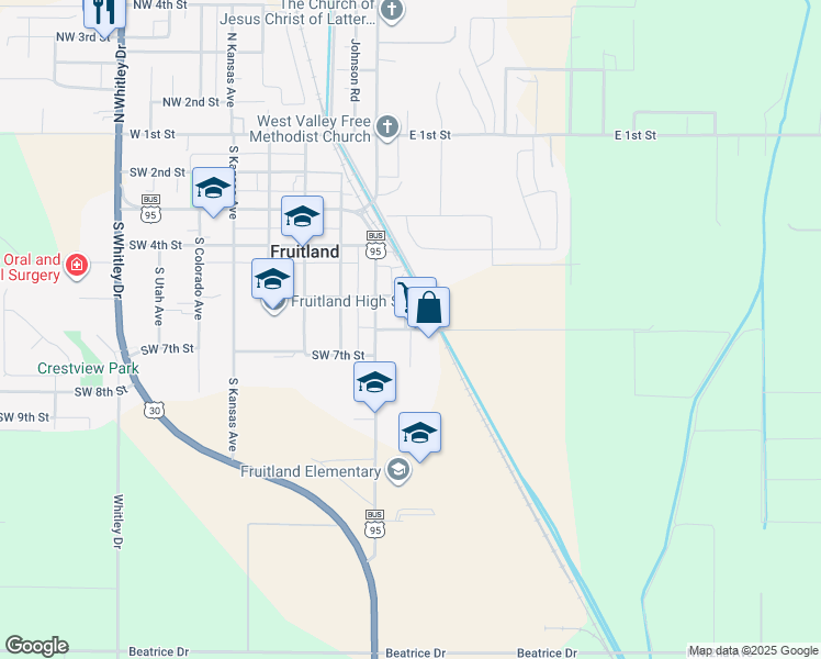 South Idaho Avenue, Fruitland ID Walk Score