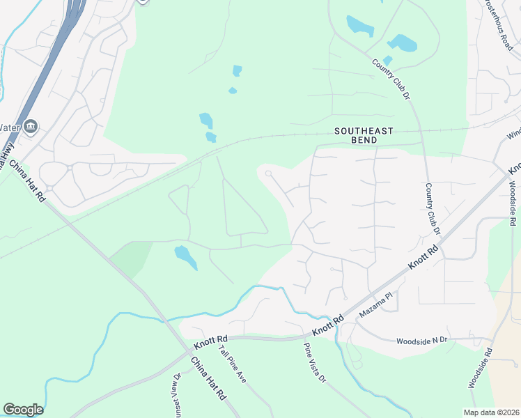 map of restaurants, bars, coffee shops, grocery stores, and more near 60841 Willow Creek Loop in Bend