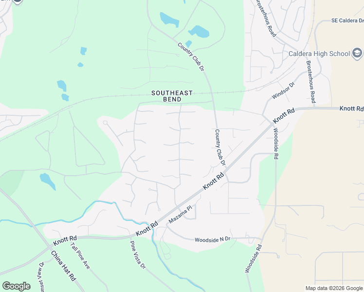 map of restaurants, bars, coffee shops, grocery stores, and more near 20465 Outback Court in Bend