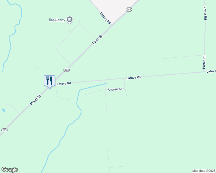 map of restaurants, bars, coffee shops, grocery stores, and more near 23348 Converse Drive in Watertown