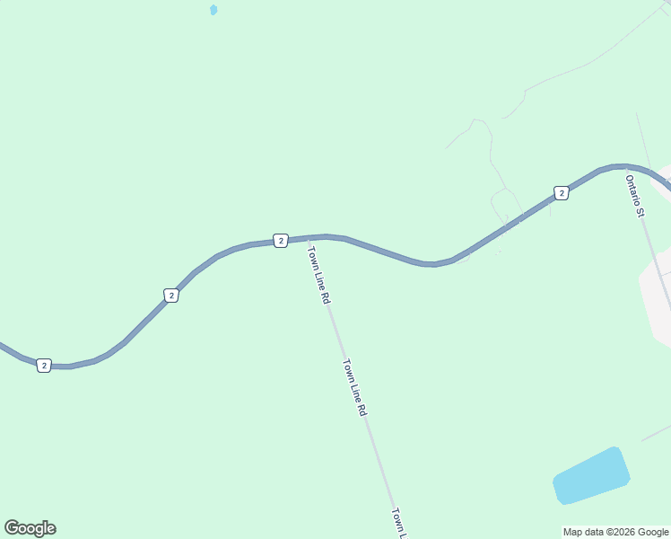 map of restaurants, bars, coffee shops, grocery stores, and more near 576 Town Line Road in Colborne
