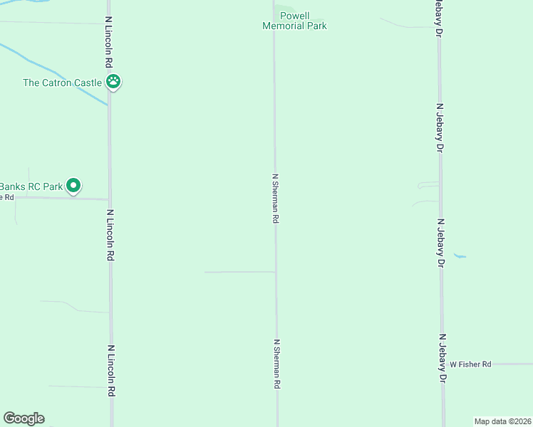 map of restaurants, bars, coffee shops, grocery stores, and more near 2765 North Sherman Road in Ludington