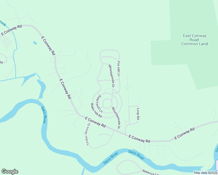 map of restaurants, bars, coffee shops, grocery stores, and more near 33 Eagle Ledge Loop in Conway