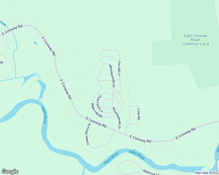 map of restaurants, bars, coffee shops, grocery stores, and more near 33 Eagle Ledge Loop in Conway