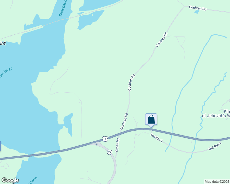 map of restaurants, bars, coffee shops, grocery stores, and more near 159 Cochran Road in Newcastle