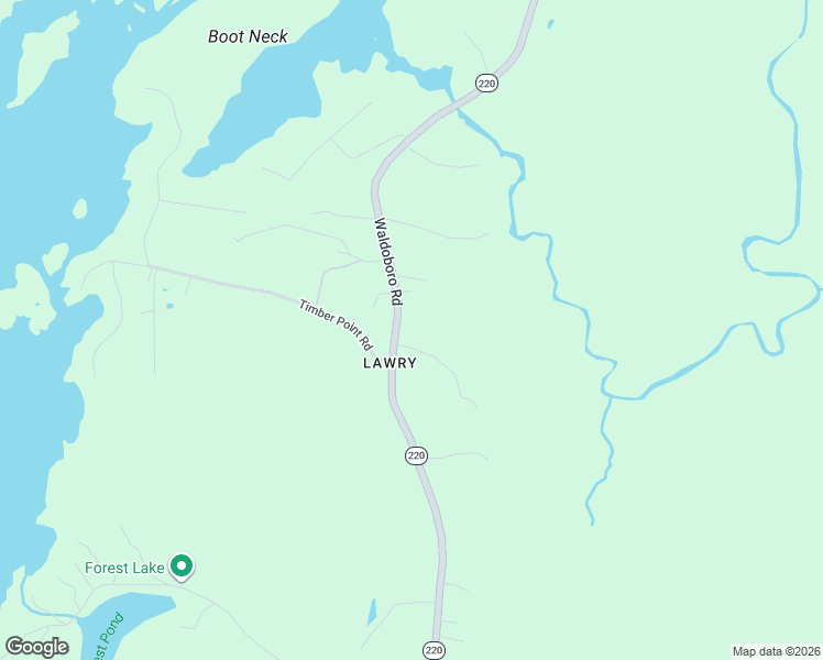 map of restaurants, bars, coffee shops, grocery stores, and more near 379 Waldoboro Road in Friendship
