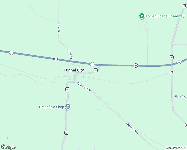 map of restaurants, bars, coffee shops, grocery stores, and more near 11541 County Highway M in Tomah