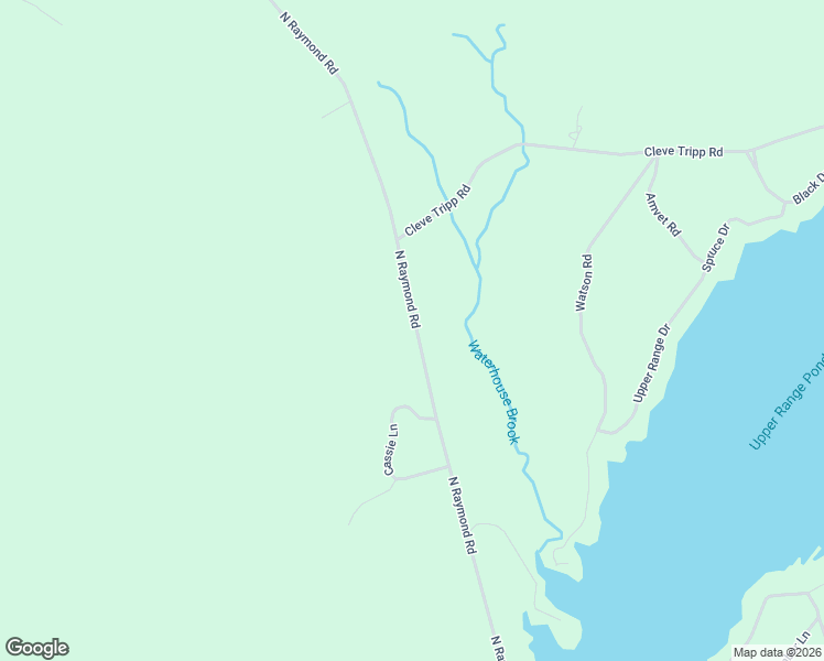 map of restaurants, bars, coffee shops, grocery stores, and more near 325 North Raymond Road in Poland