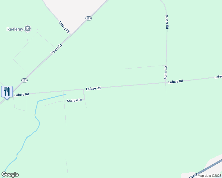 map of restaurants, bars, coffee shops, grocery stores, and more near 26868 Lafave Road in Watertown