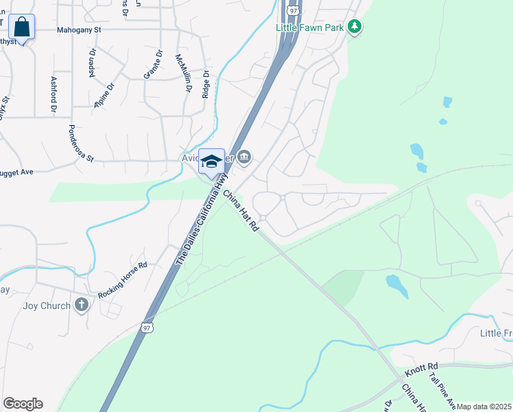 map of restaurants, bars, coffee shops, grocery stores, and more near 60308 Addie Triplett Loop in Bend