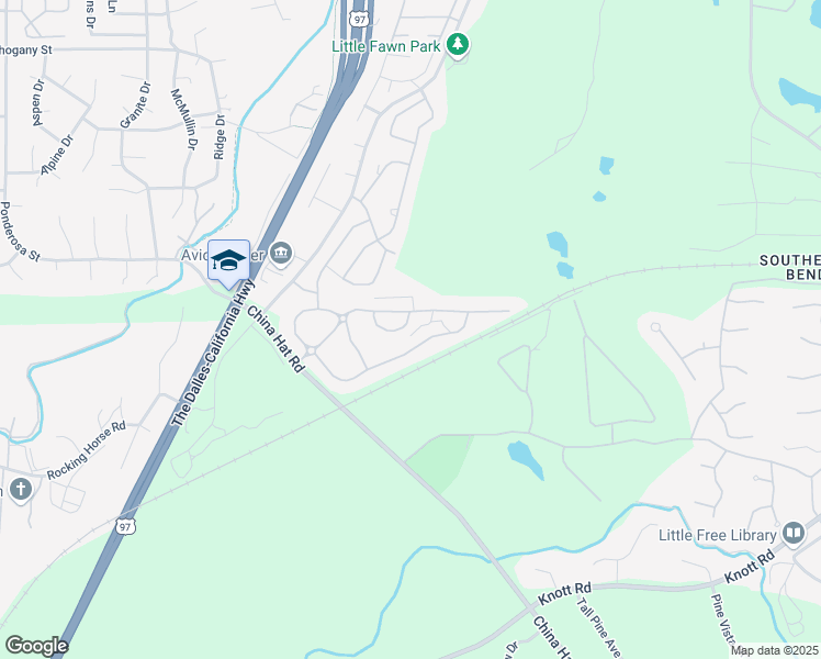 map of restaurants, bars, coffee shops, grocery stores, and more near 60349 Sage Stone Loop in Bend