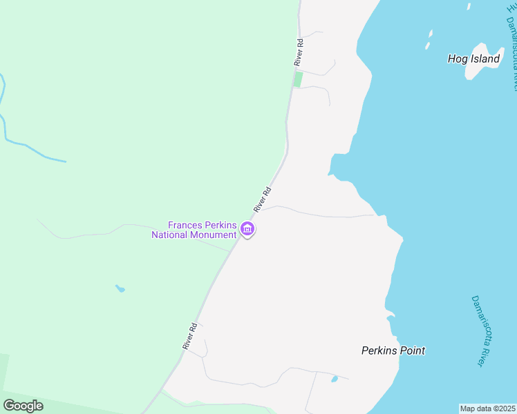 map of restaurants, bars, coffee shops, grocery stores, and more near River Road in Newcastle