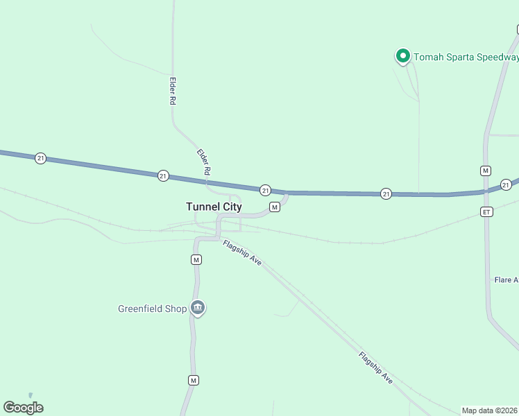 map of restaurants, bars, coffee shops, grocery stores, and more near 11541 County Highway M in Tomah