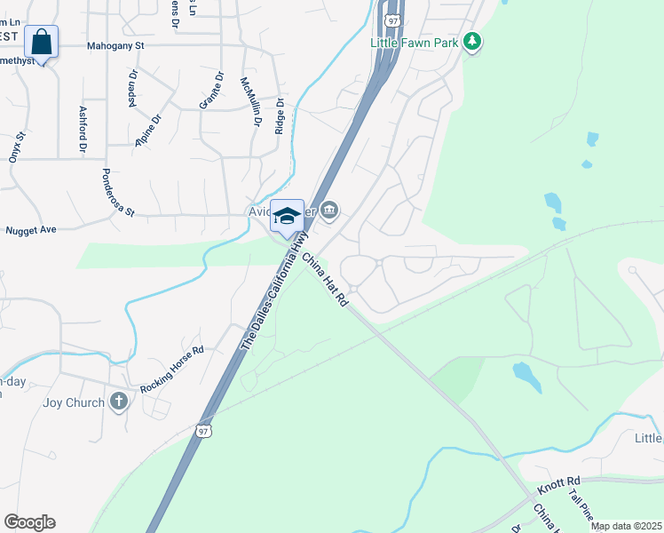 map of restaurants, bars, coffee shops, grocery stores, and more near 60308 Addie Triplett Loop in Bend