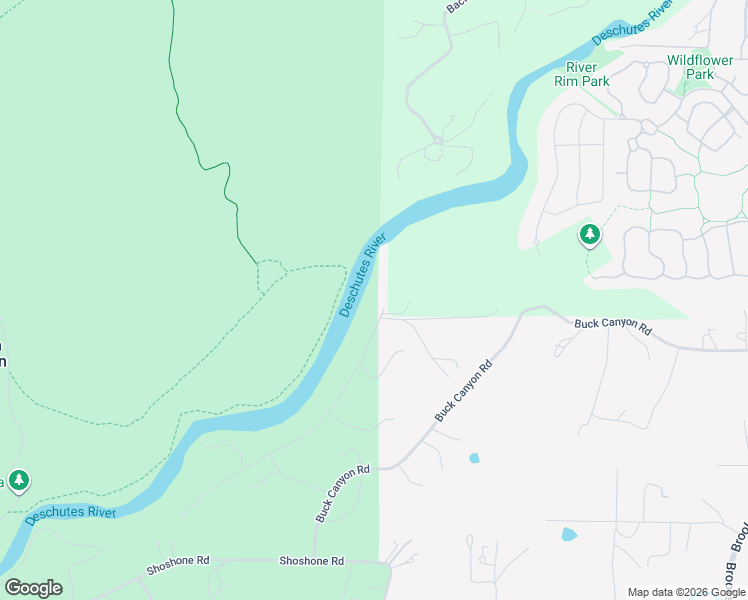 map of restaurants, bars, coffee shops, grocery stores, and more near 60793 River Bend Drive in Bend