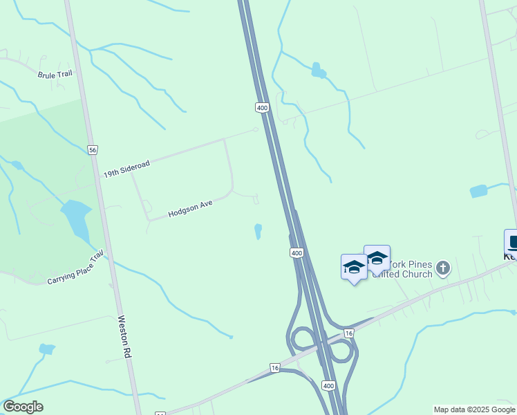 map of restaurants, bars, coffee shops, grocery stores, and more near 51 Williams Court in Kettleby